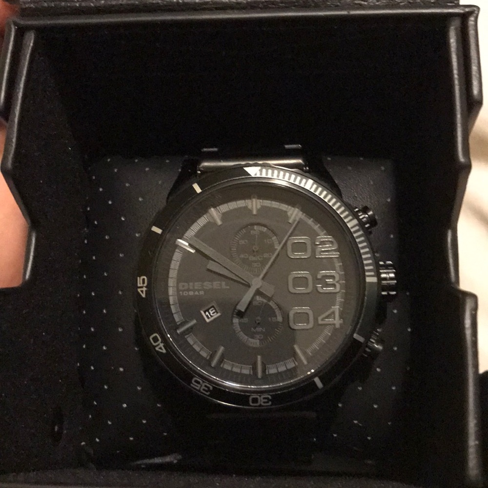 DIESEL Mens DZ4326 'Double Down 2.0' 48mm Watch